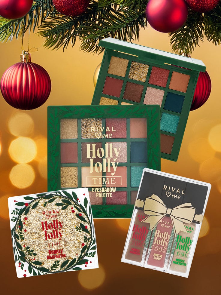 Abgebildet sind die Produkte der Rival loves Me Edition Holly Jolly Time