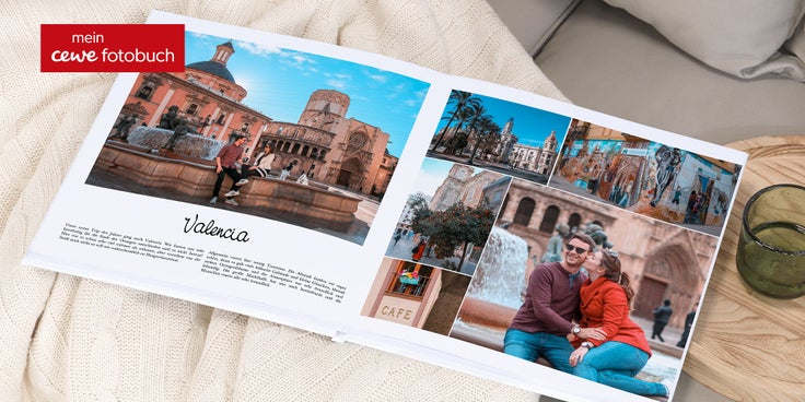CEWE Fotobuch mit Gültigkeitszeitraum vom 13.07. - 19.07.2026