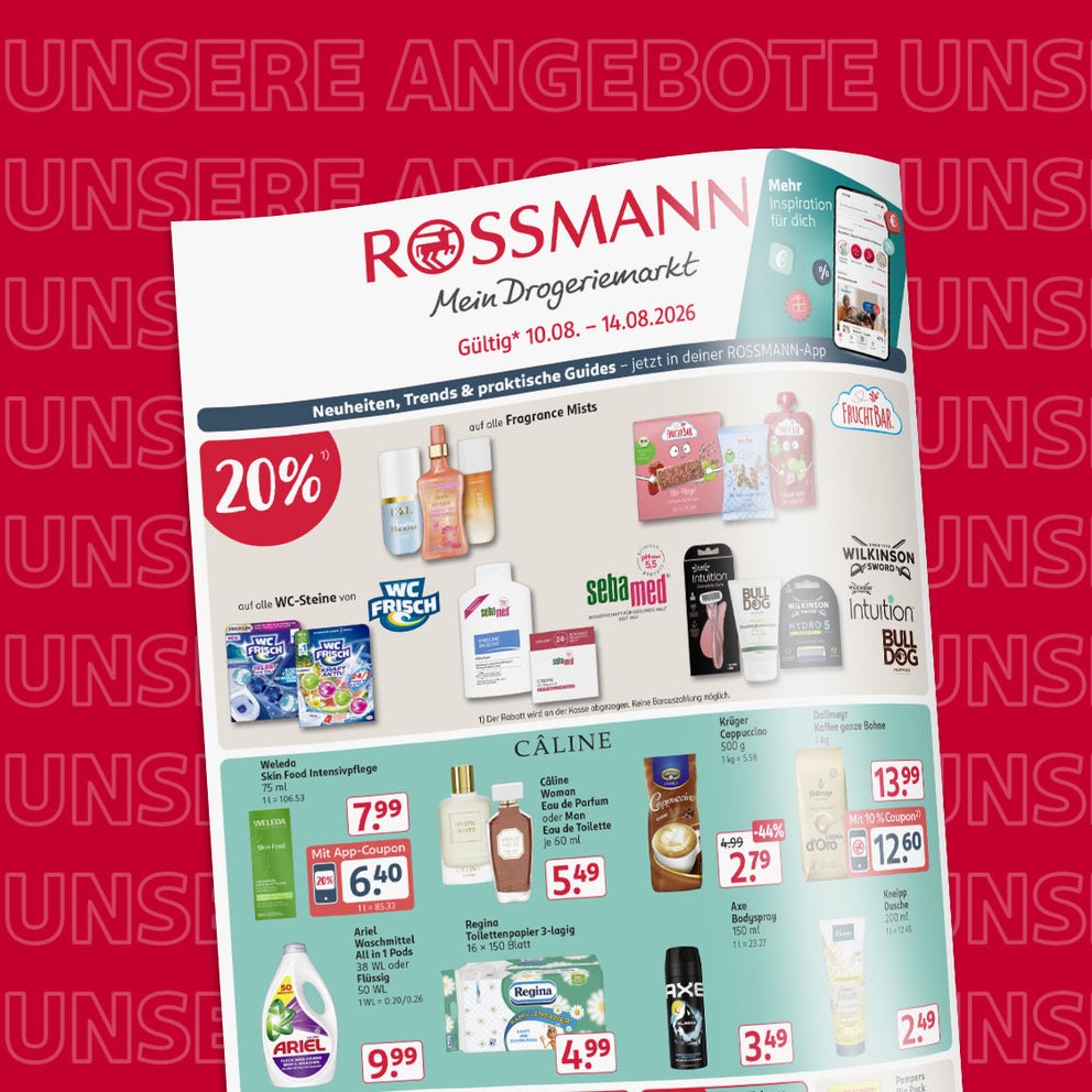 Abgebildet ist das aktuelle Prospekt