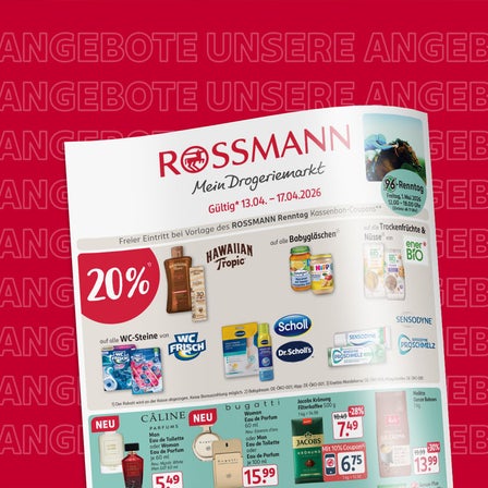 Abgebildet ist das aktuelle Prospekt.