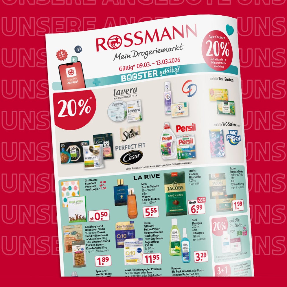 Abgebildet ist das aktuelle Prospekt.