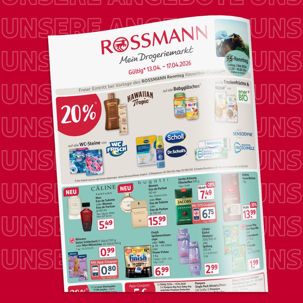 Abgebildet ist das aktuelle Prospekt.