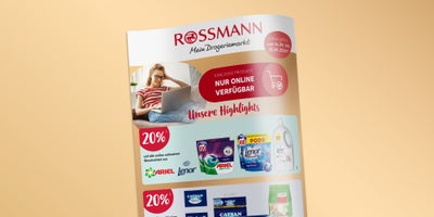 Abgebildet ist das aktuelle Prospekt der Onlineangebote