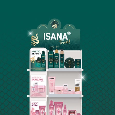 Abgebildet ist der ISANA Trendturm